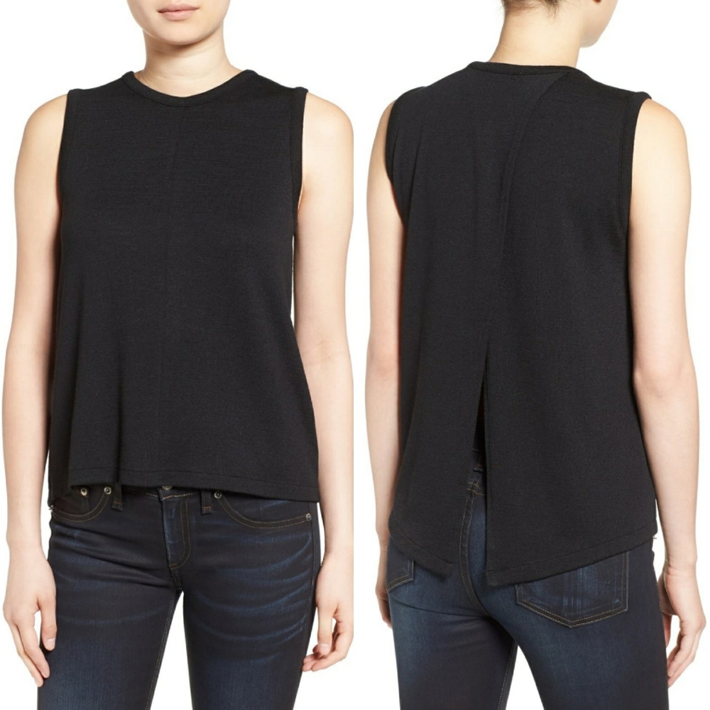 Rag & Bone 'Nicole' Split Back Tank